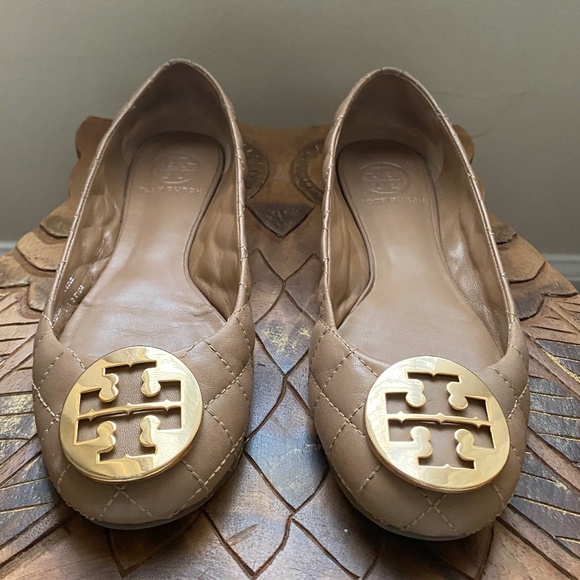Tory Burch Quilted Ballet Flats - Picture 1 of 8